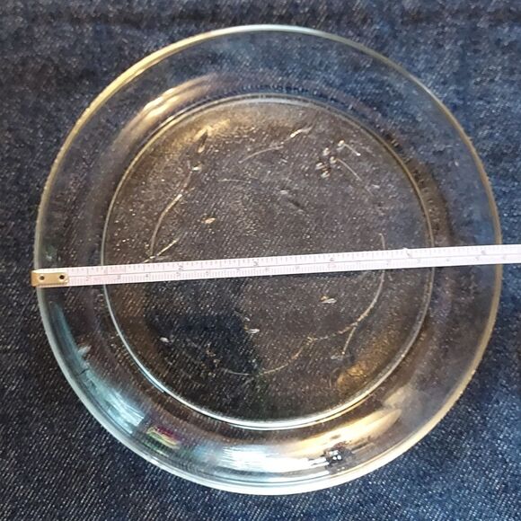 Dome covered butter dish cheese dish etched glass vintage - Picture 3 of 11